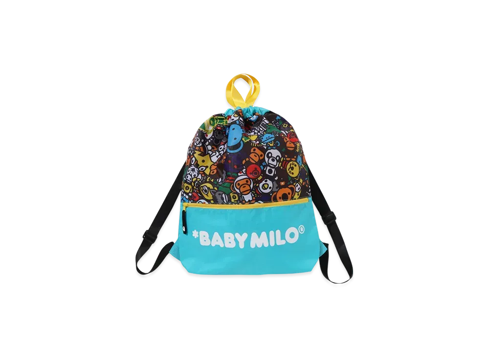 A BATHING APE Milo All Safari Knapsack "Multi"