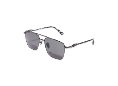 A BATHING APE Shark Sunglasses #2 "Silver"