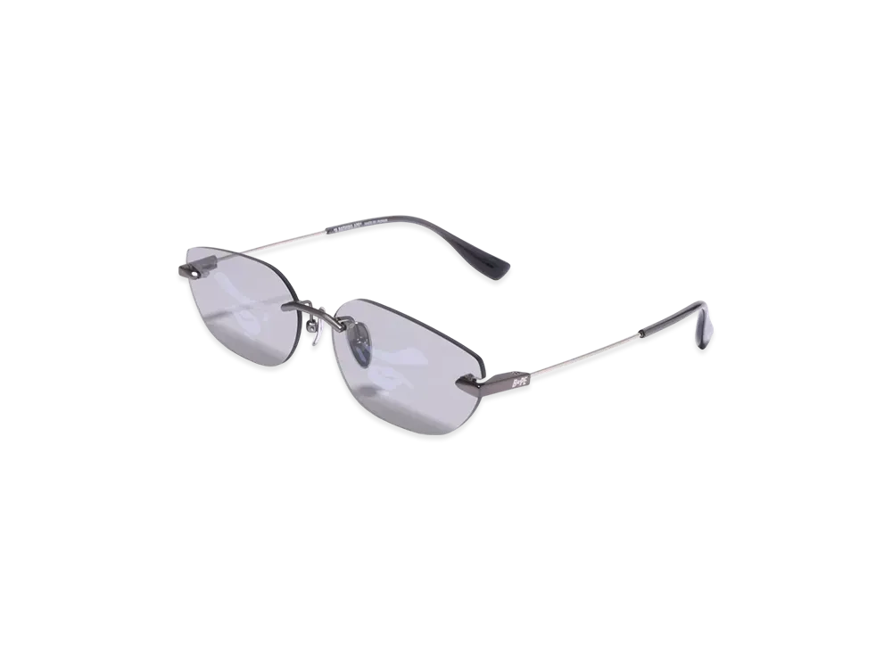 A BATHING APE Sunglasses #18 "Gray"