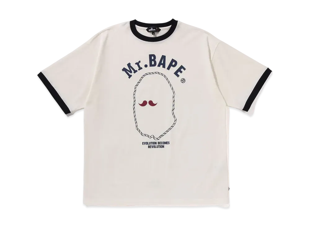 A BATHING APE Print Tee #3 "Ivory"
