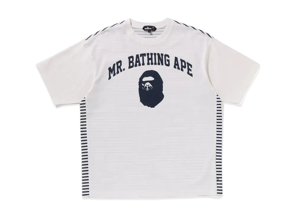 A BATHING APE Print Tee #11 "Navy"