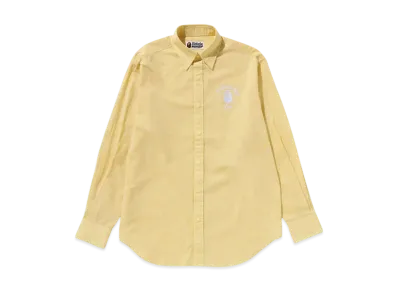 A BATHING APE College Shirt "Yellow"