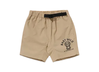 A BATHING APE Baby Milo Climbing Shorts "Beige"