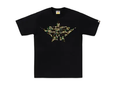 A BATHING APE 1ST Camo Twin Sta NYC Tee "Black/Yellow"