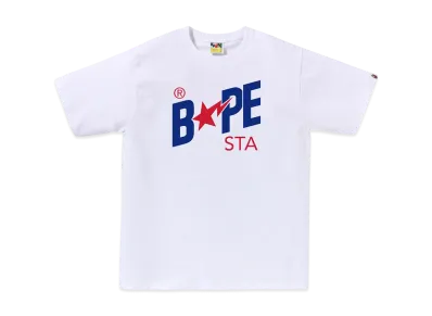 A BATHING APE Colors Bape Sta Tee "White"