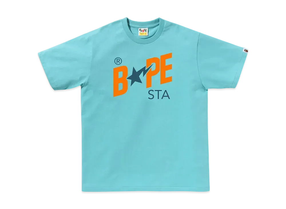 A BATHING APE Colors Bape Sta Tee "Blue"