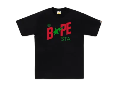 A BATHING APE Colors Bape Sta Tee "Black"