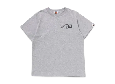 A BATHING APE Back Shark Loose Fit Tee "Gray"