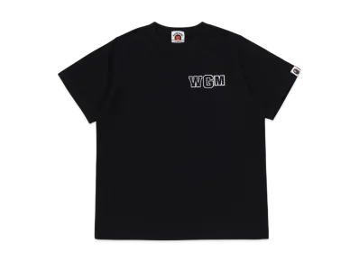 A BATHING APE Back Shark Loose Fit Tee "Black"