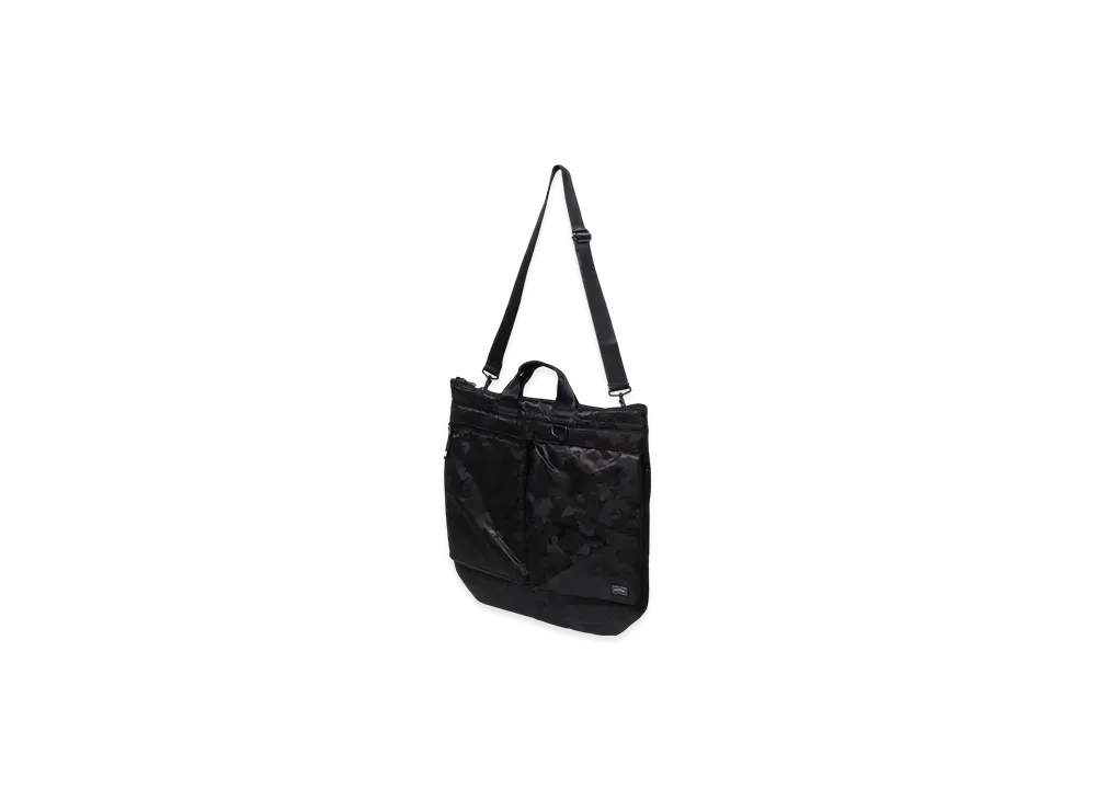 A BATHING APE x PORTER STAND Bape X Porter Stand Helmet Bag(L) "Black"