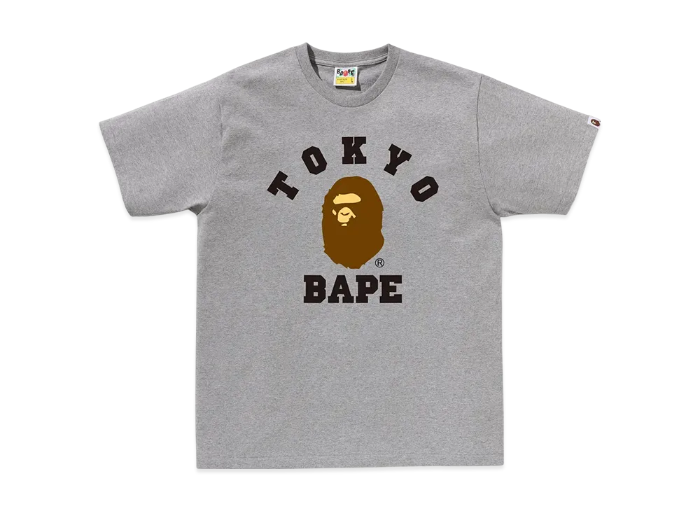 A BATHING APE Tokyo College Tee "Gray"
