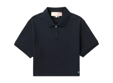 A BATHING APE Bapy Logo Polo Shirt "Navy"