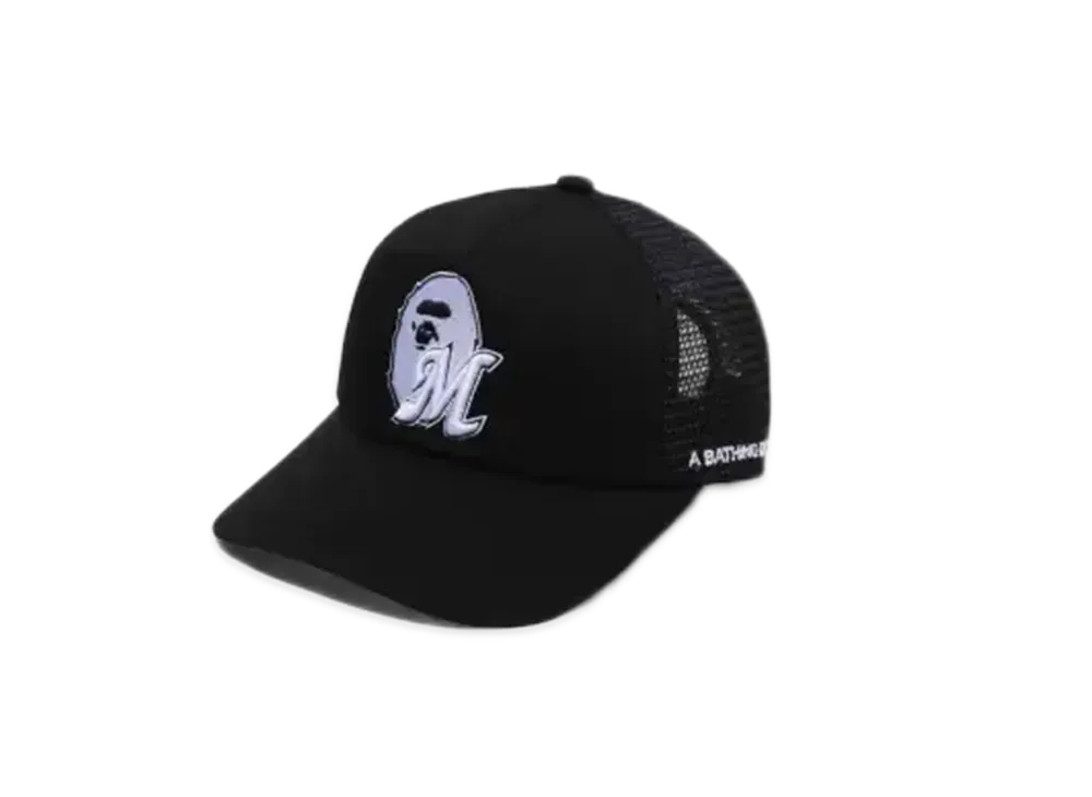 A BATHING APE - BAPE x 千葉 ロッテ マリーンズ MESH CAP A BATHING APE - BAPE x 千葉 ロッテ マリーンズ MESH CAPの通販