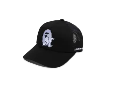 A BATHING APE x Chiba Lotte Marines Mesh Cap "Black"