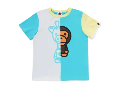A BATHING APE Baby Milo And Friends Tee "Sax"