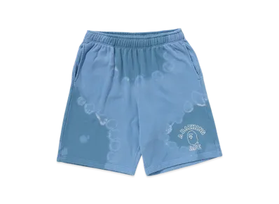 A BATHING APE Hand Dye Relaxed Fit Sweat Shorts "Blue"