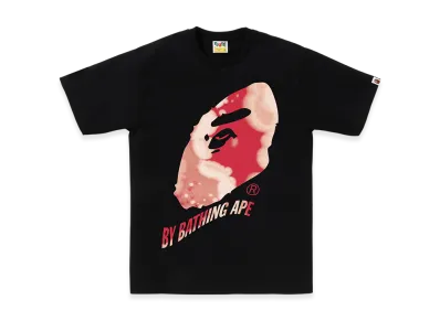 A BATHING APE Tie Dye Twist By Bathing Ape Tee "Black"