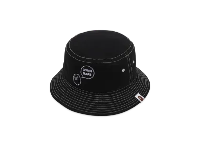 A BATHING APE x Dover Street Market Ginza Bucket Hat "Black"