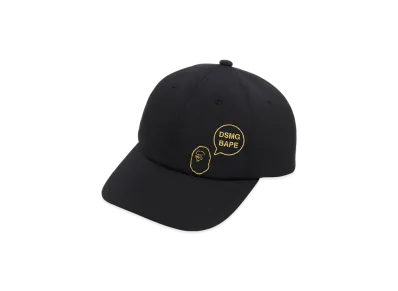 A BATHING APE x Dover Street Market Ginza Panel Cap "Black"
