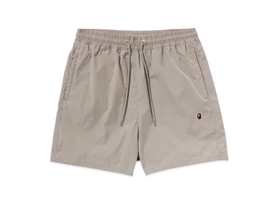 A BATHING APE One Point Relaxed Fit Water Shorts "Beige"