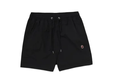 A BATHING APE One Point Relaxed Fit Water Shorts "Black"