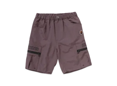 A BATHING APE Bape Nylon Shorts "Brown"