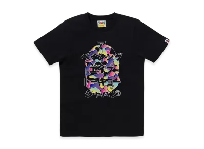 A BATHING APE Bape Katakana Tee "Black"