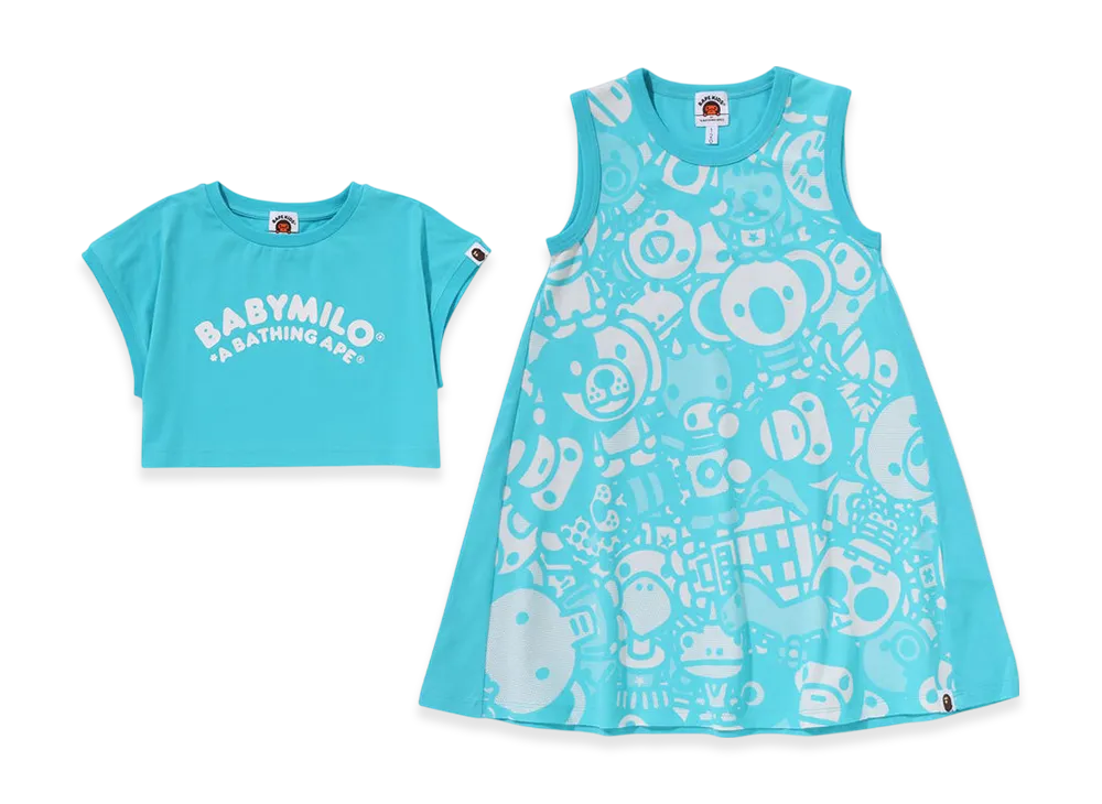 A BATHING APE Washed Mini Dress 