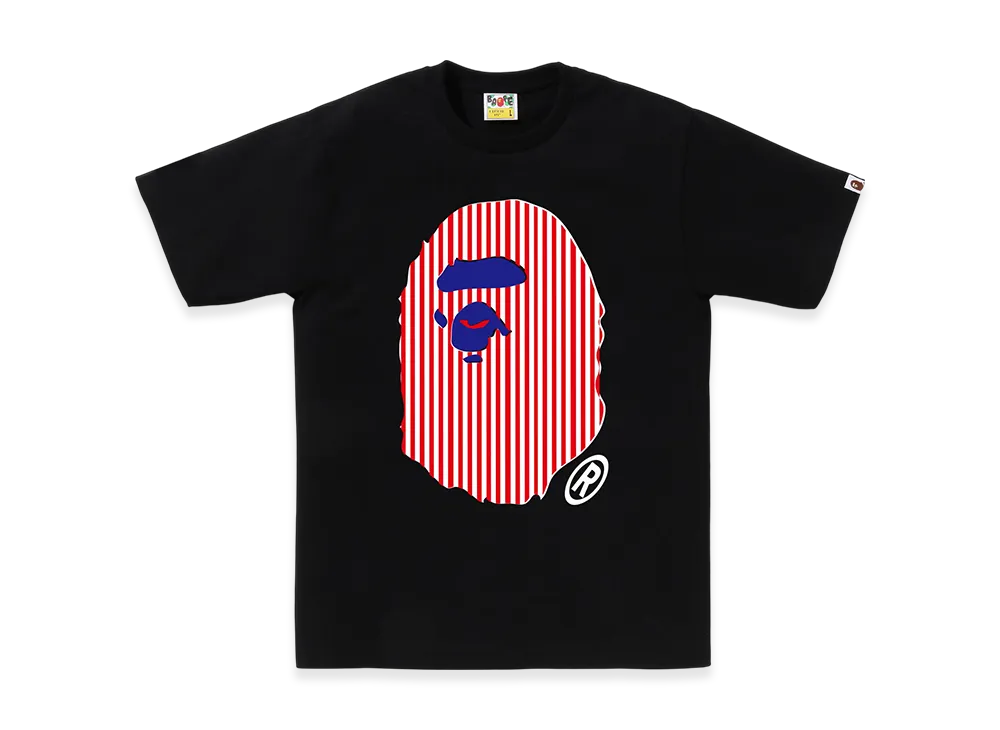 A BATHING APE Osaka Ape Head Tee "Black"