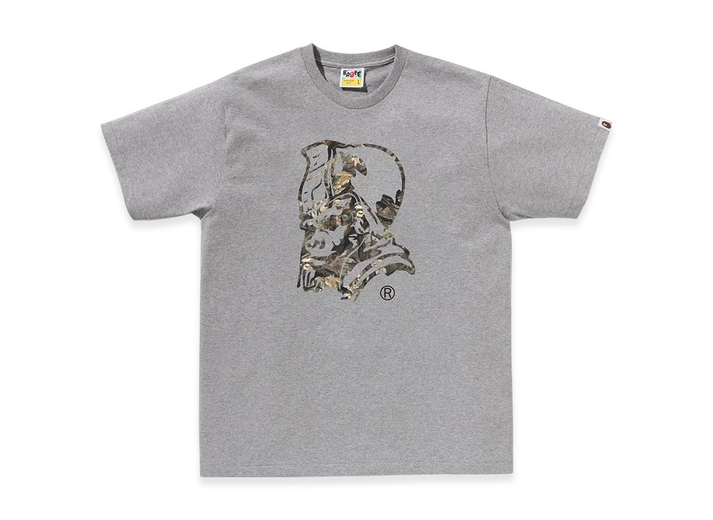 A BATHING APE Tree Edge Camo General Tee "Gray"