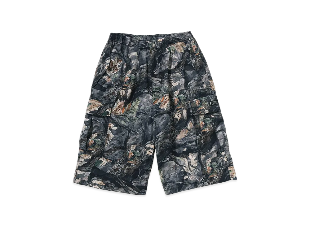 A BATHING APE Tree Edge Camo Cargo Shorts "Brown"