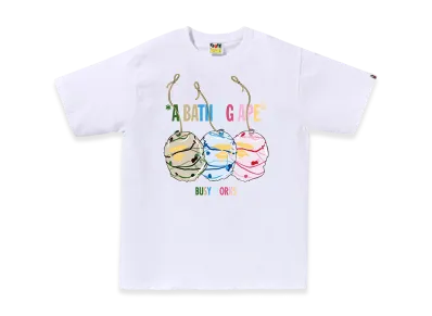 A BATHING APE Water Yoyo Ape Head Tee "White"