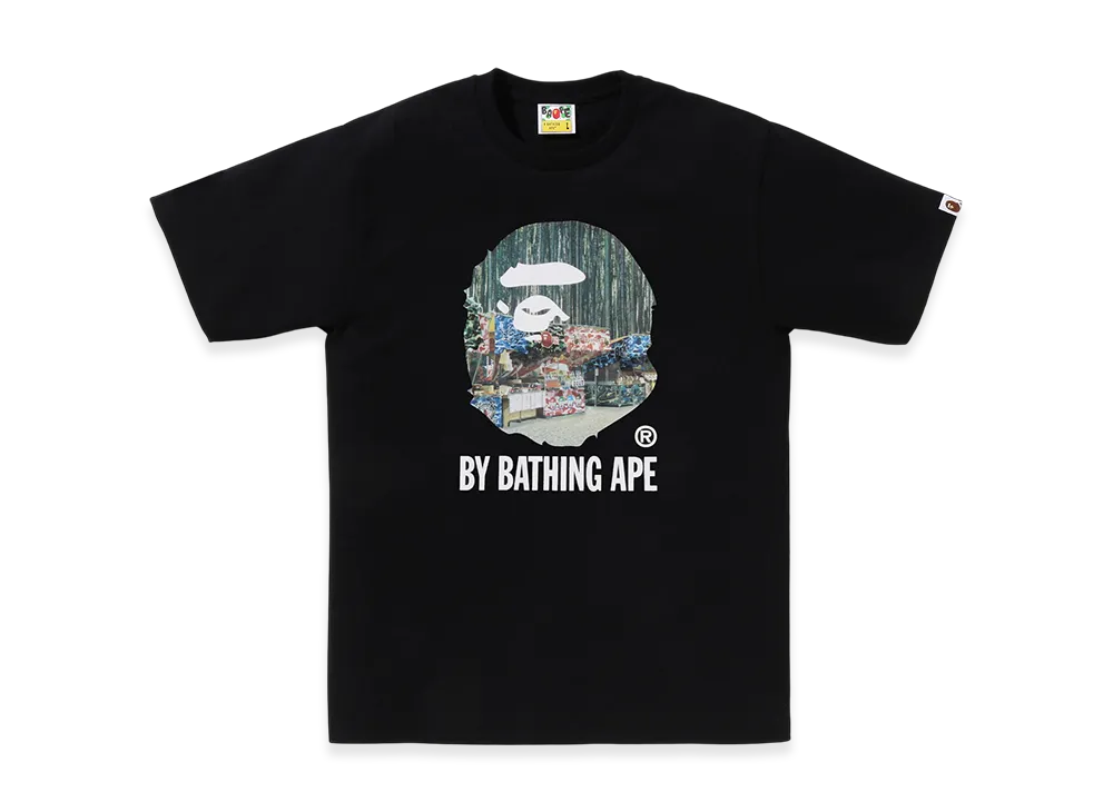 A BATHING APE Yatai By Bathing Ape Tee "Black"