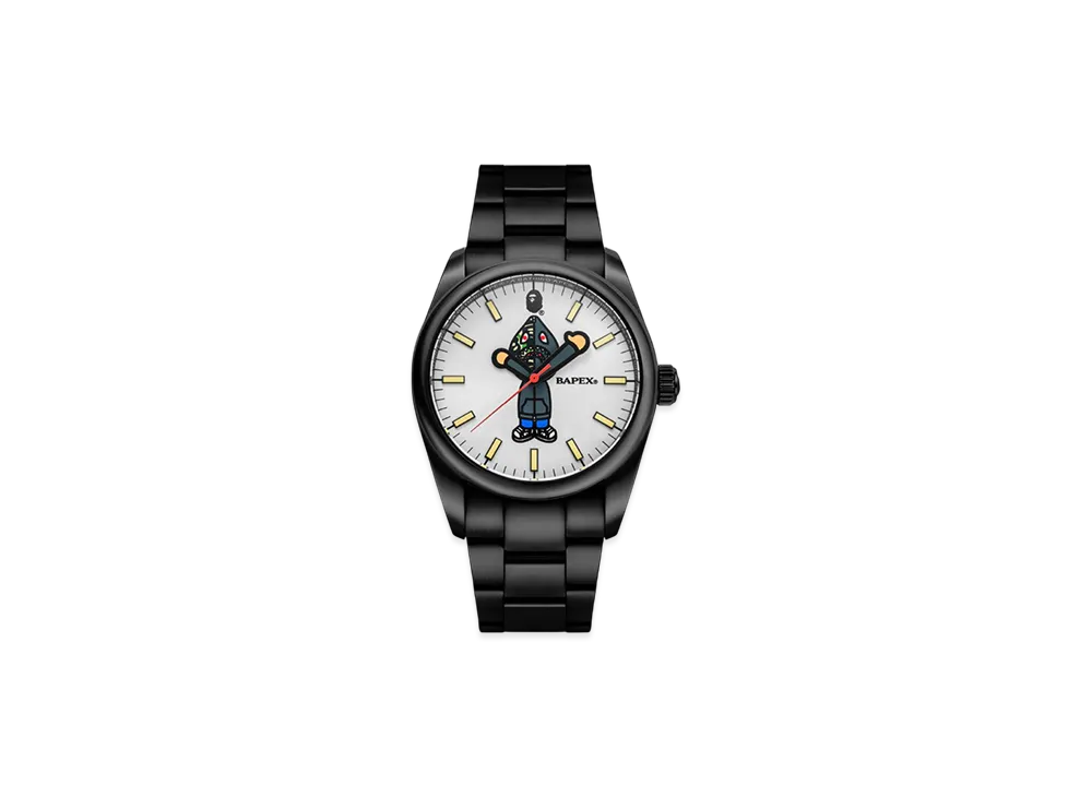 A BATHING APE Type 7 Bapex Shark Seijin "Black"