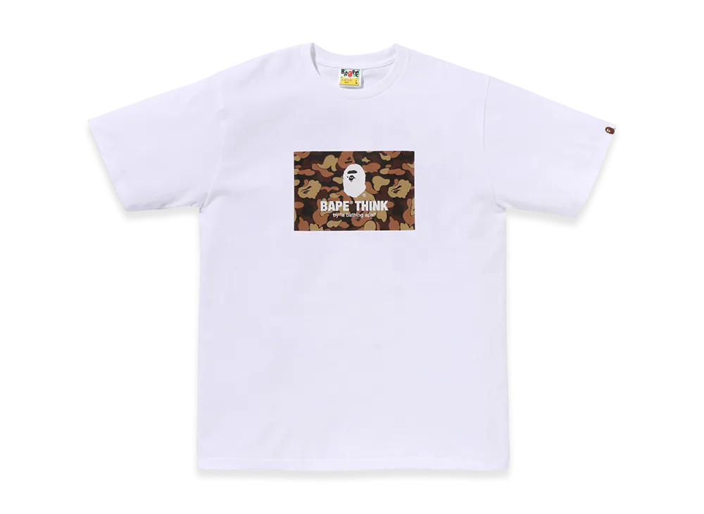 A BATHING APE Think 1st Anniv. Box Tee "White"