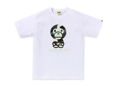 A BATHING APE Baby Milo Tee Ladies "White"