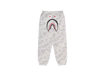 A BATHING APE Shark Relaxed Fit Sweatpants Mens "White"