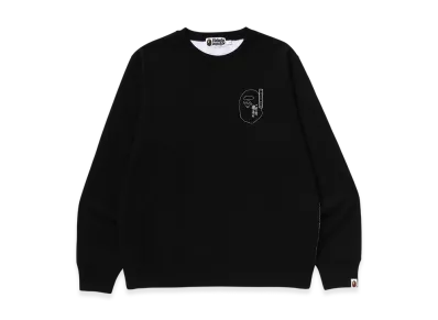 A BATHING APE x UKIYO-E Crewneck #2 "Black"