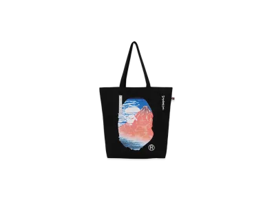 A BATHING APE x UKIYO-E Tote Bag "Orange"