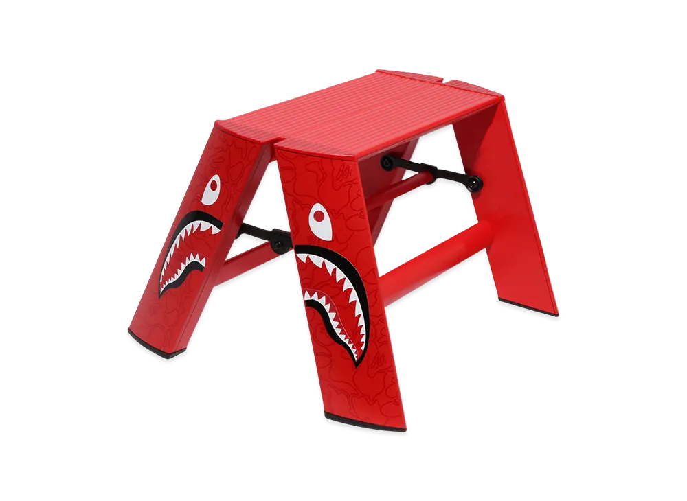 A BATHING APE x lucano SHARK 1STEP "Red"