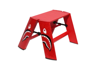 A BATHING APE x lucano SHARK 1STEP "Red"