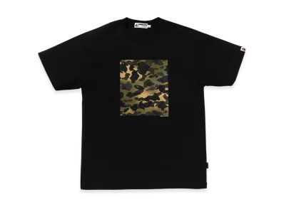 A BATHING APE Mixed 1St Camo Tee M Bape Legacy "Black"