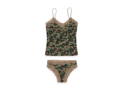 A BATHING APE x MOUSSY Camo Underwear "Khaki"