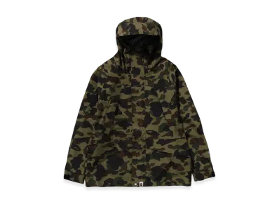 A BATHING APE Gore-Tex 1St Camo Snowboard Jacket "Green"