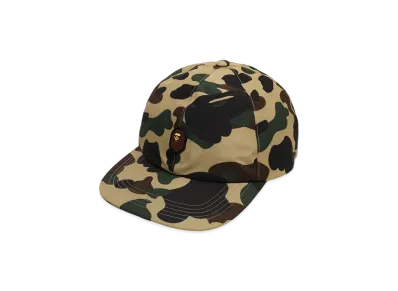 A BATHING APE Gore-Tex 1St Camo Cap "Yellow"