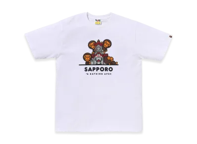 A BATHING APE Sapporo Daimaru Baby Milo "White"