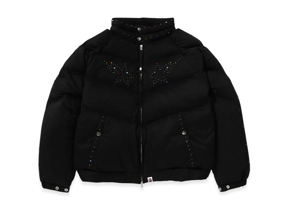 A BATHING APE Down Jacket "Black"