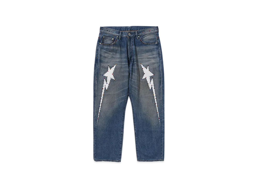 A BATHING APE 13 Oz Denim Pants "Indigo"