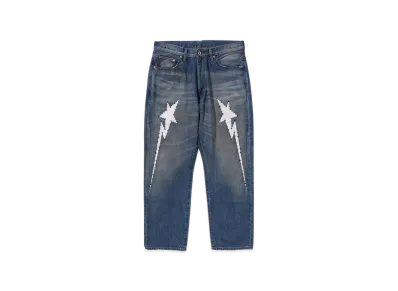A BATHING APE 13 Oz Denim Pants "Indigo"