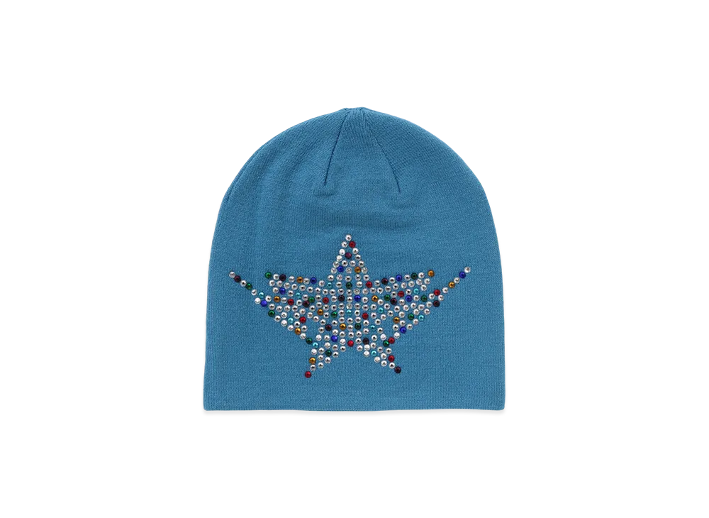 A BATHING APE Sta Knit Cap "Sax"